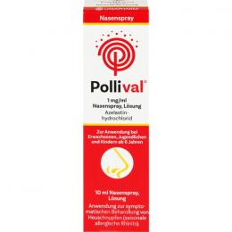 POLLIVAL 1 mg/ml Nasenspray Lösung 10 ml