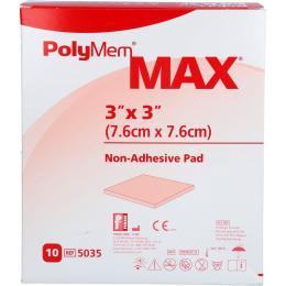 POLYMEM Max Wund Pad 8x8 cm 10 St.