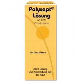 Ein aktuelles Angebot für POLYSEPT LOESUNG 30 ml Lösung Wundheilung - jetzt kaufen, Marke Dermapharm AG Arzneimittel.