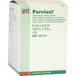 PORELAST Pflasterbinde 8 cmx2,5 m 1 St.
