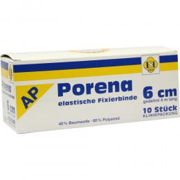 Ein aktuelles Angebot für PORENA elast.Mullbinde 6 cm weiss o.Cello 10 St Binden Verbandsmaterial - jetzt kaufen, Marke ERENA Verbandstoffe GmbH & Co. KG.