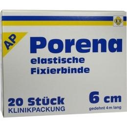 PORENA hochelast.Fixierbinde 6 cm 20 St.
