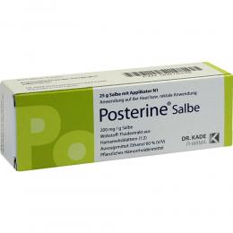 Ein aktuelles Angebot für Posterine Salbe 25 g Salbe Hämorrhoiden - jetzt kaufen, Marke Dr. Kade Pharmazeutische Fabrik GmbH.