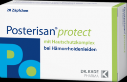 POSTERISAN protect Suppositorien 20 St