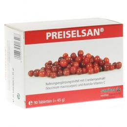 Ein aktuelles Angebot für PREISELSAN Tabletten 90 St Tabletten Multivitamine & Mineralstoffe - jetzt kaufen, Marke Sanitas GmbH & Co. KG.
