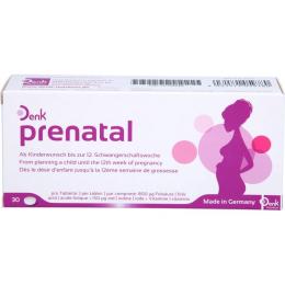 PRENATAL Denk Tabletten 30 St. (10 g)