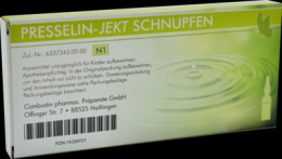 PRESSELIN-Jekt Schnupfen Ampullen 10X1 ml