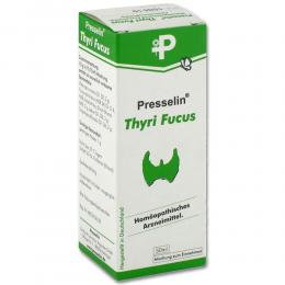 Ein aktuelles Angebot für Presselin Thyri Fucus 50 ml Tropfen Naturheilmittel - jetzt kaufen, Marke Combustin Pharmazeutische Präparate GmbH.