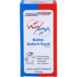 PRESSOTHERM Kälte Sofort Tuch 10 St.