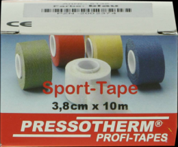PRESSOTHERM Sport-Tape 3,8 cmx10 m blau 1 St