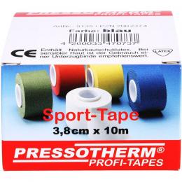 PRESSOTHERM Sport-Tape 3,8 cmx10 m blau 1 St.