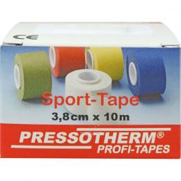 PRESSOTHERM Sport-Tape 3,8 cmx10 m rot 1 St.