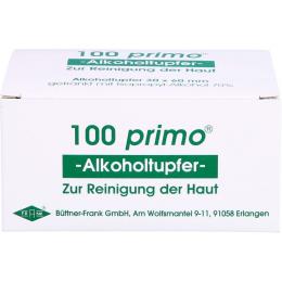 PRIMO Alkoholtupfer 100 St.