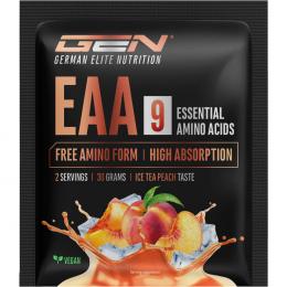 Probierpaket EAA + Histidin 3.0 - Ice Tea Peach, 30 g Pulver