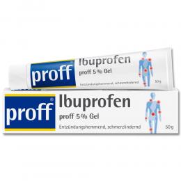 Proff Ibuprofen 5% Gel 50 g Gel