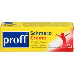 PROFF Schmerzcreme 50 mg/g 20 g