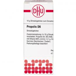 PROPOLIS D 6 Globuli 10 g