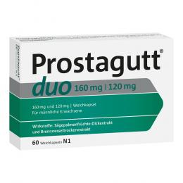 PROSTAGUTT duo 160 mg/120 mg Weichkapseln 60 St Weichkapseln