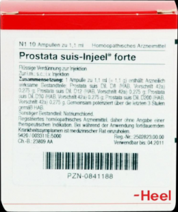 PROSTATA SUIS Injeel forte Ampullen 10 St