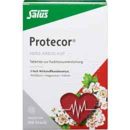 PROTECOR Herz-Kreislauf Tabl.z.Funktionsunt.Salus 100 St.