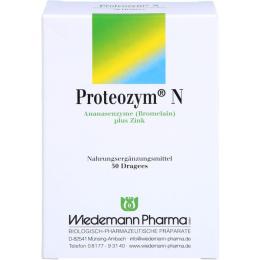 PROTEOZYM N Dragees 50 St. (27,6 g)