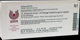 PULMO GL D 5 Ampullen 10X1 ml