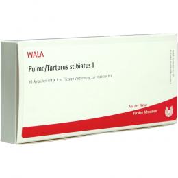 PULMO/TARTARUS stibiatus I Ampullen 10 X 1 ml Ampullen