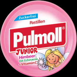 PULMOLL Junior Bonb.Himbeere m.Echinacea+Vit.C zf 50 g