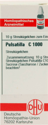 PULSATILLA C 1000 Globuli 10 g