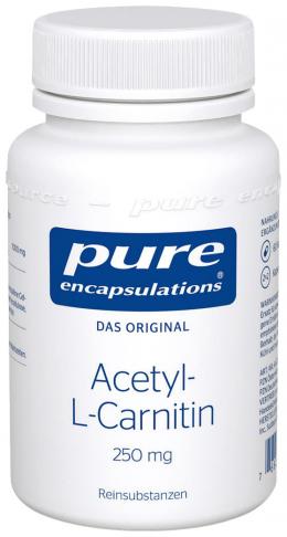 PURE ENCAPSULATIONS Acetyl L Carnitin 250mg Kaps. 60 St Kapseln
