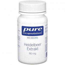 PURE ENCAPSULATIONS Heidelbeer Extrakt 80 mg Kaps. 60 St.