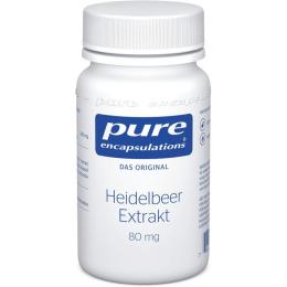 PURE ENCAPSULATIONS Heidelbeer Extrakt 80 mg Kaps. 60 St.