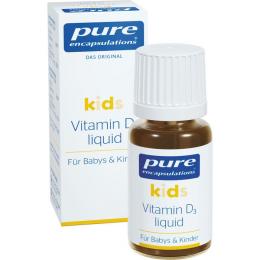 PURE ENCAPSULATIONS Kids Vitamin D3 liquid 10 ml