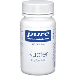PURE ENCAPSULATIONS Kupfer Kupfercitrat Kapseln 60 St. (12 g)