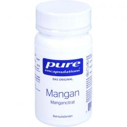 PURE ENCAPSULATIONS Mangan Mangancitrat Kapseln 60 St.