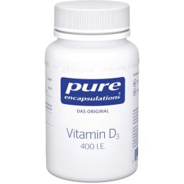 PURE ENCAPSULATIONS Vitamin D3 400 I.E. Kapseln 120 St. (22 g)