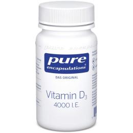 PURE ENCAPSULATIONS Vitamin D3 4000 I.E. Kapseln 30 St.