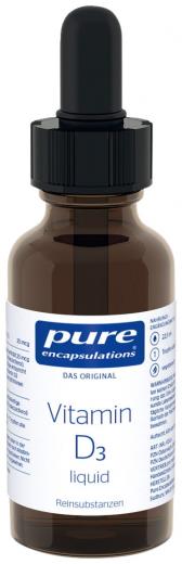 PURE ENCAPSULATIONS Vitamin D3 Liquid 22.5 ml Liquidum