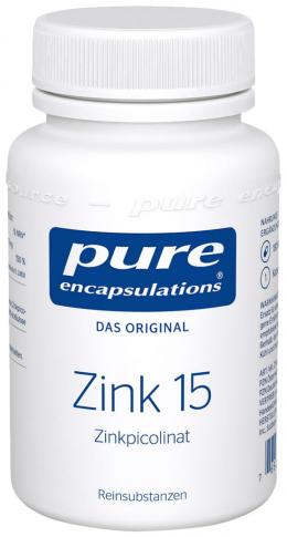PURE ENCAPSULATIONS Zink 15 Zinkpicolinat Kapseln 180 St Kapseln