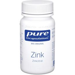 PURE ENCAPSULATIONS Zink Zinkcitrat Kapseln 60 St. (15 g)