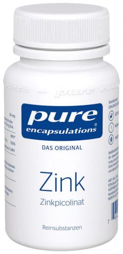 PURE ENCAPSULATIONS Zink Zinkpicolinat Kapseln 60 St Kapseln
