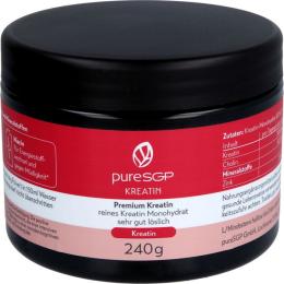 PURESGP Kreatin Pulver 240 g (240 g)