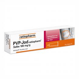 PVP-Jod-ratiopharm Salbe 25 g Salbe