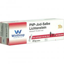PVP JOD Salbe Lichtenstein 25 g Salbe