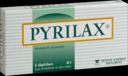 PYRILAX 10 mg Suppositorien 6 St