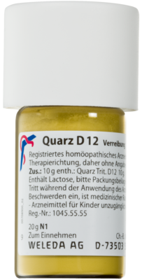 QUARZ D 12 Trituration 20 g