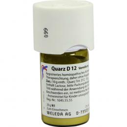 Ein aktuelles Angebot für QUARZ D 12 Trituration 20 g Trituration Naturheilkunde & Homöopathie - jetzt kaufen, Marke Weleda AG.