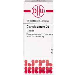 QUASSIA D 6 Tabletten 80 St.