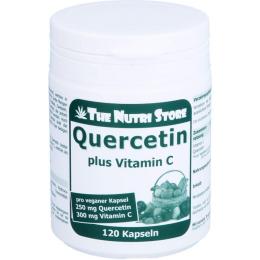 QUERCETIN 250 mg plus Vitamin C 300 mg Kapseln 120 St. (88 g)