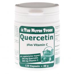 QUERCETIN 250 mg plus Vitamin C 300 mg Kapseln 120 St Kapseln
